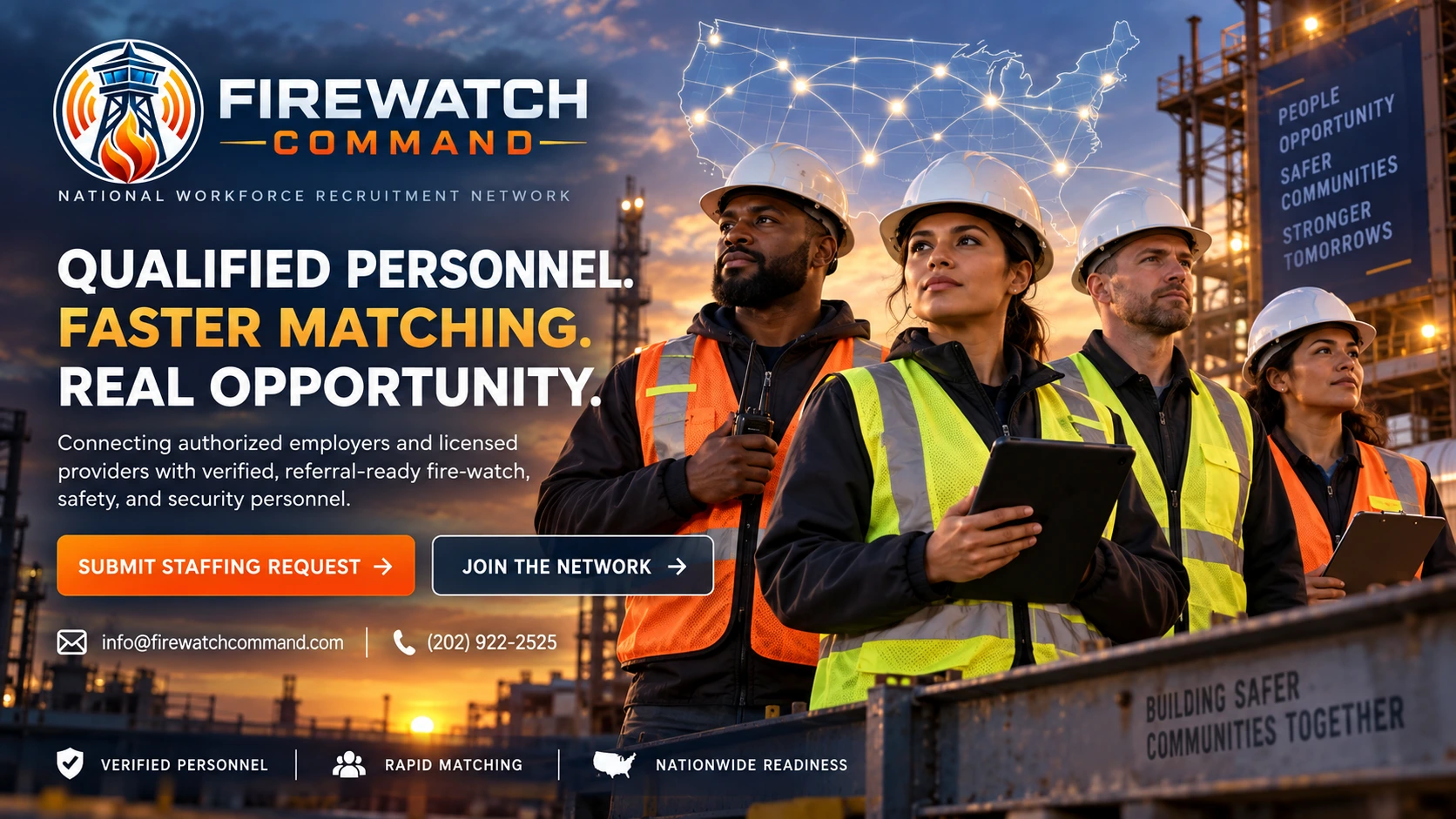 Firewatch Command workforce referral network