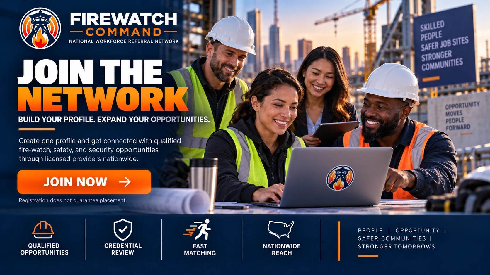 Personnel joining the referral network