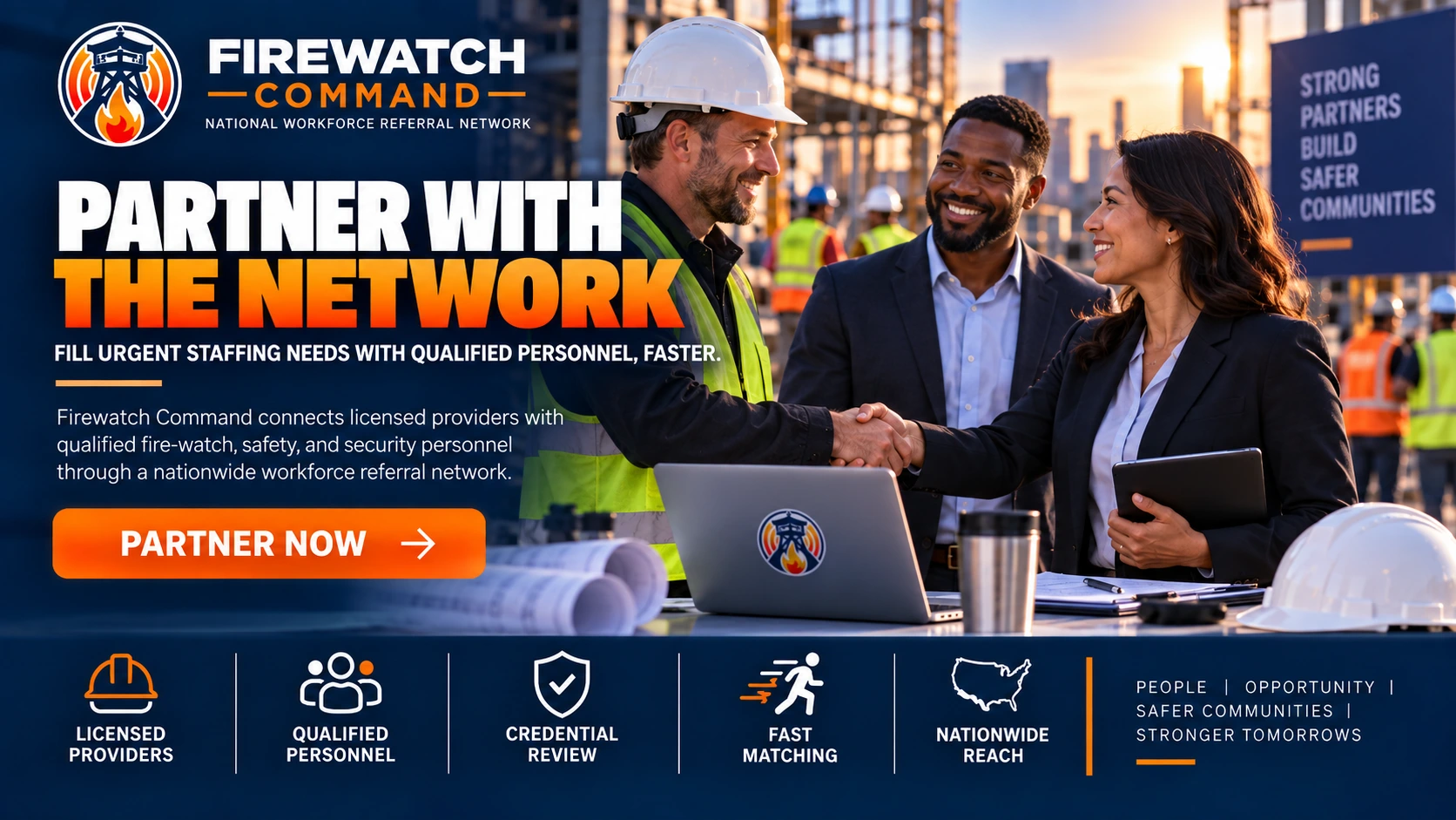 Licensed security company partnership